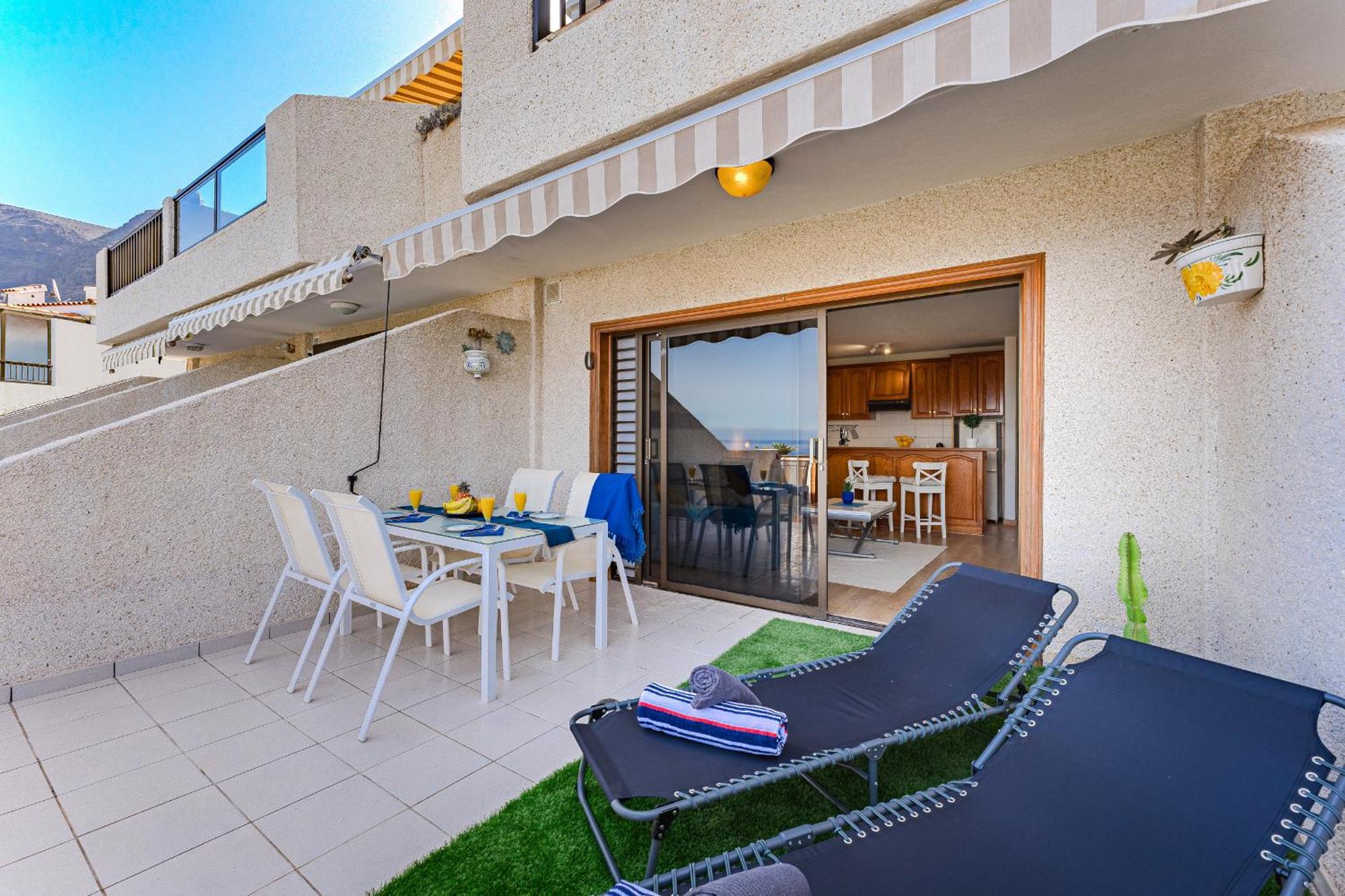 פוארטו דה סנטיאגו Sea View Apartment Deja Blue - Los Gigantes מראה חיצוני תמונה