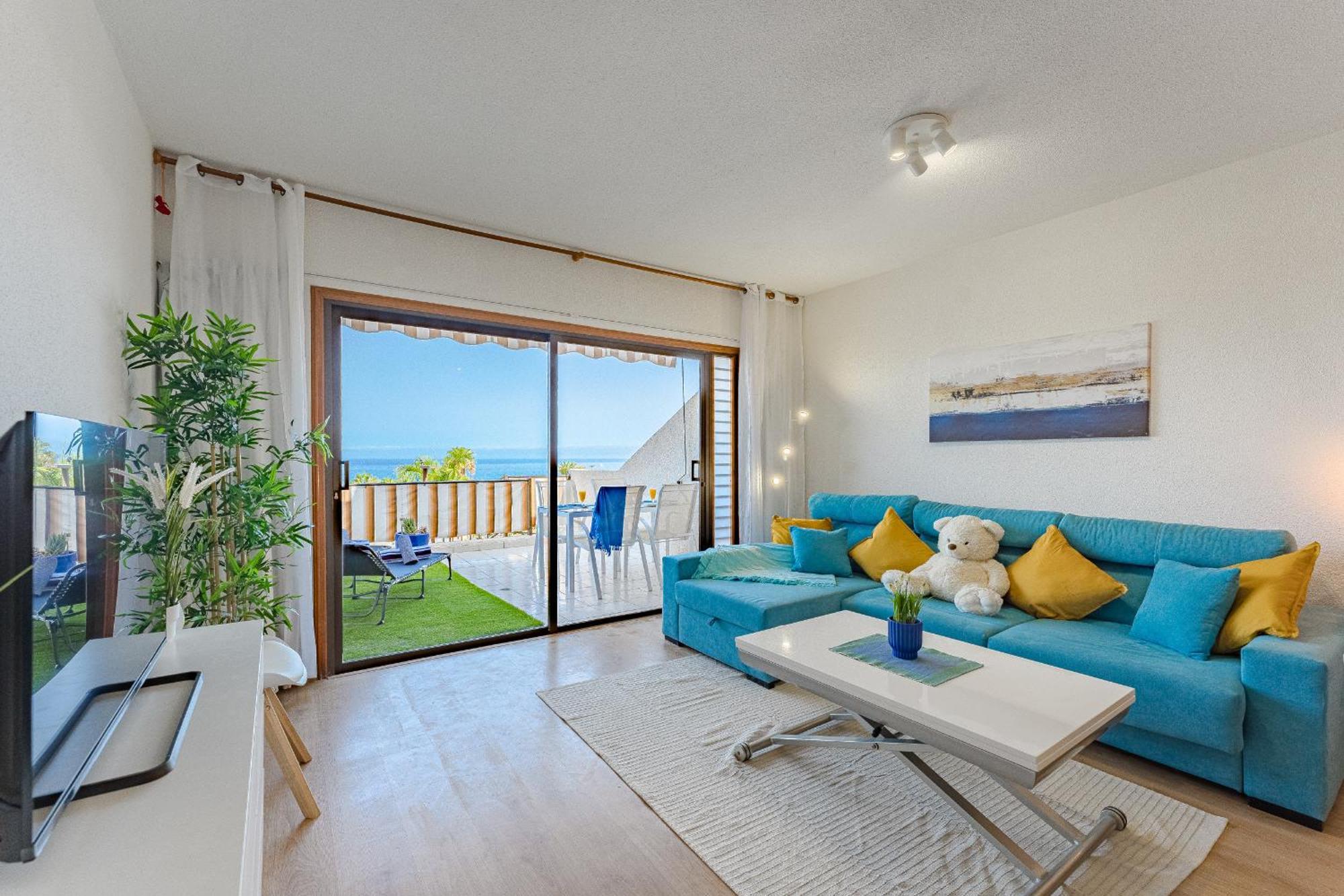 פוארטו דה סנטיאגו Sea View Apartment Deja Blue - Los Gigantes מראה חיצוני תמונה